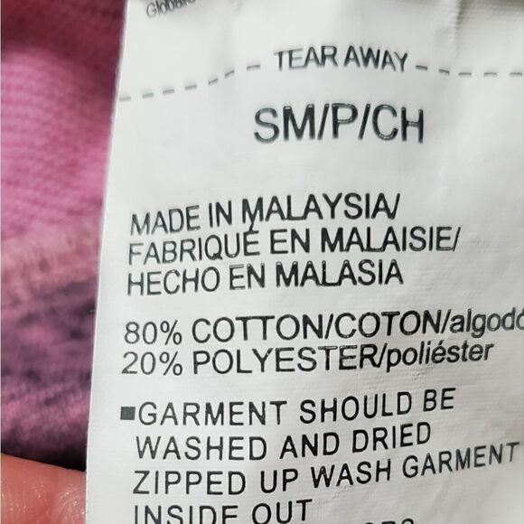 Under Armour Purple & Florescent Orange Cropped Hoodie Sweatshirt - Picture 6 of 6